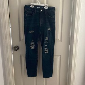 Old Navy rockstar super skinny high-rise jeans